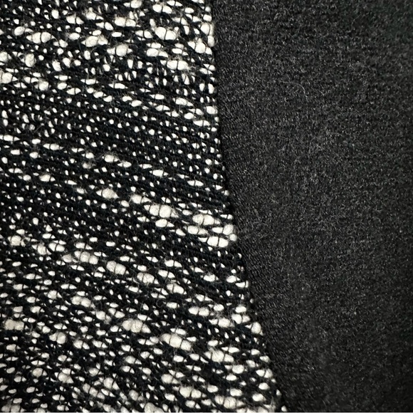 VINCE Boxy Textured Tweed & Wool Contrast Shirt - Picture 7 of 13